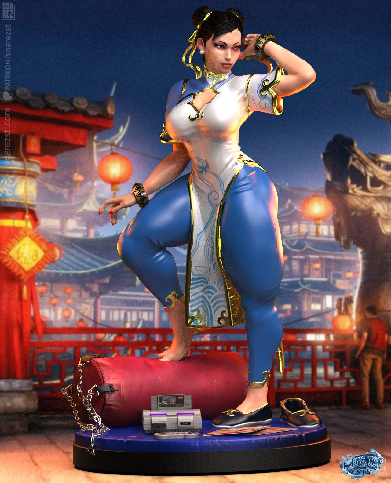 Chun-li Statue