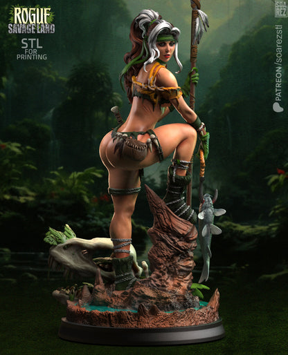 Rogue (Savage Land) Statue