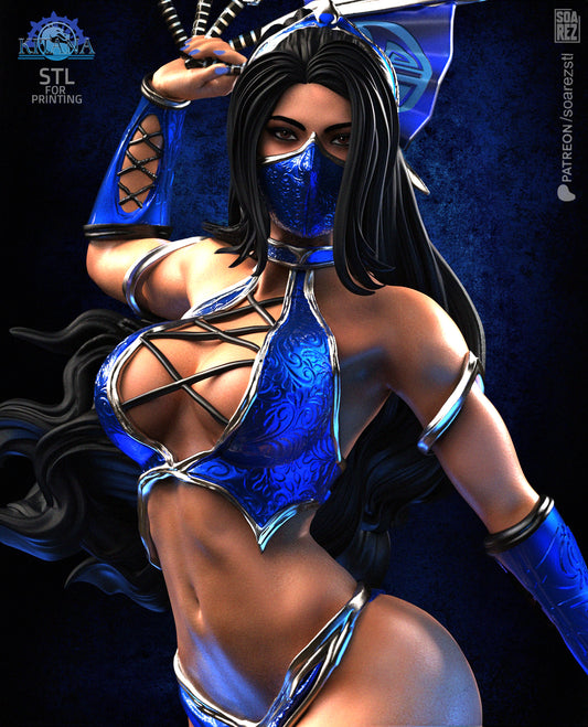 Kitana (Mortal Kombat) Statue