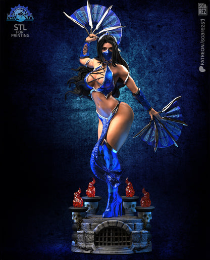 Kitana (MK) Statue