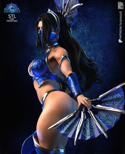 Kitana (Mortal Kombat) Statue