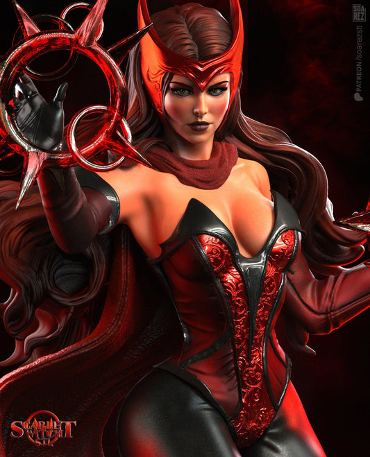 Scarlet Witch Statue