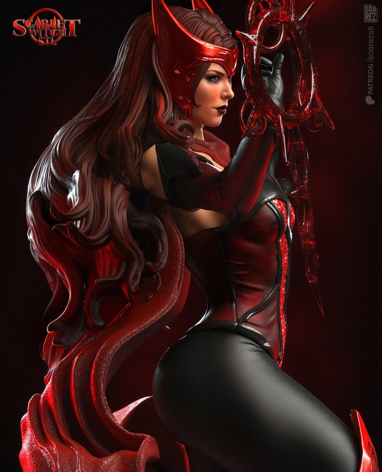 Scarlet Witch Statue