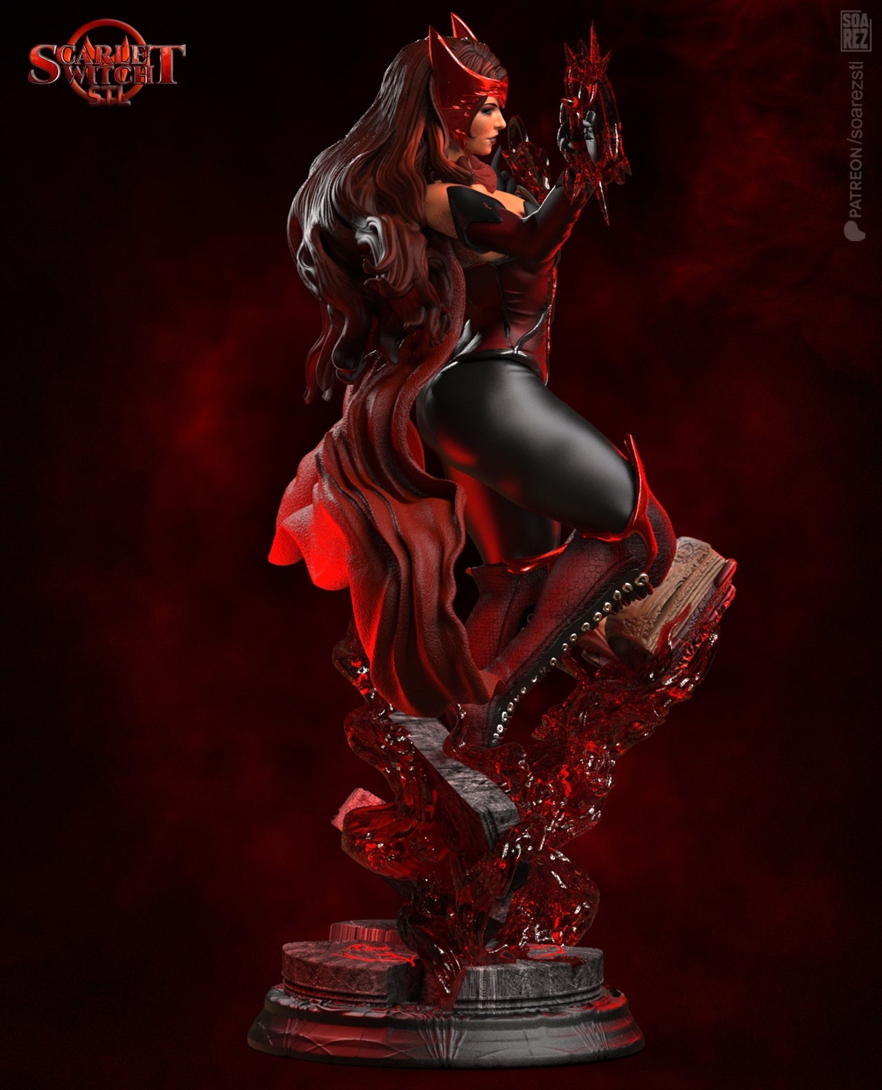 Scarlet Witch Statue