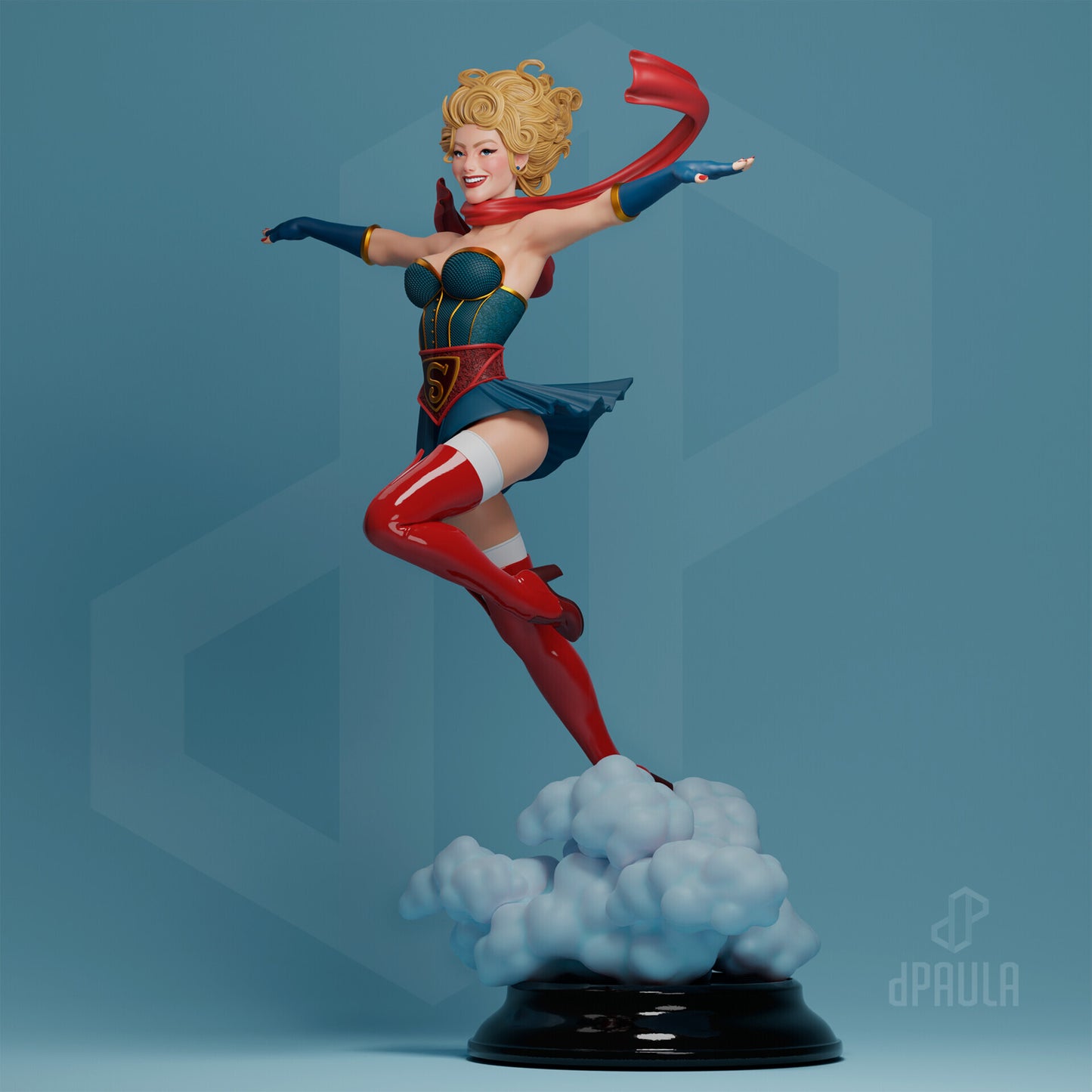 Supergirl Bombshell Statue