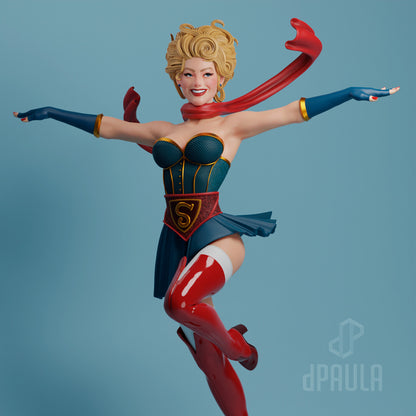 Supergirl Bombshell Statue