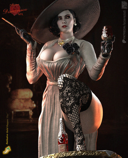 Lady Dimitrescu (Resident Evil) Statue