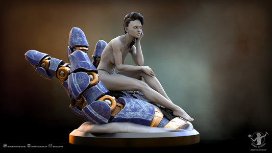 Eris The Dune Hunter Statue NSFW