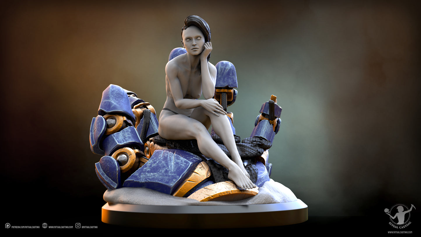 Eris The Dune Hunter Statue NSFW