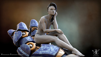 Eris The Dune Hunter Statue NSFW