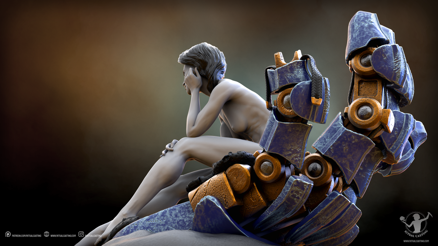 Eris The Dune Hunter Statue NSFW