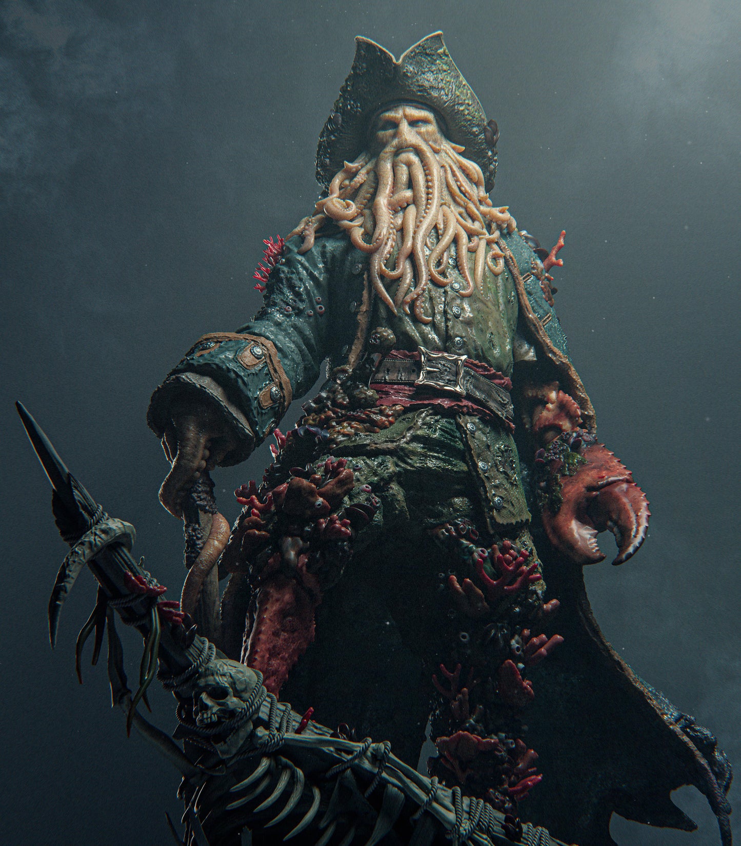 Davy Jones Statue