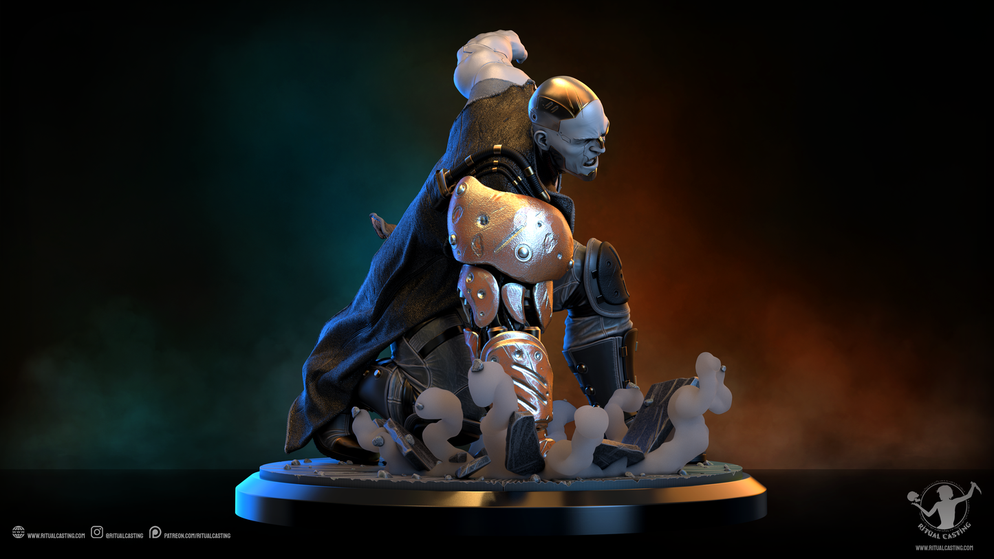 Grendel Statue