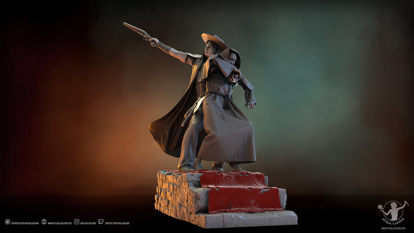 Inquisitor Jericho Blackwood Statue