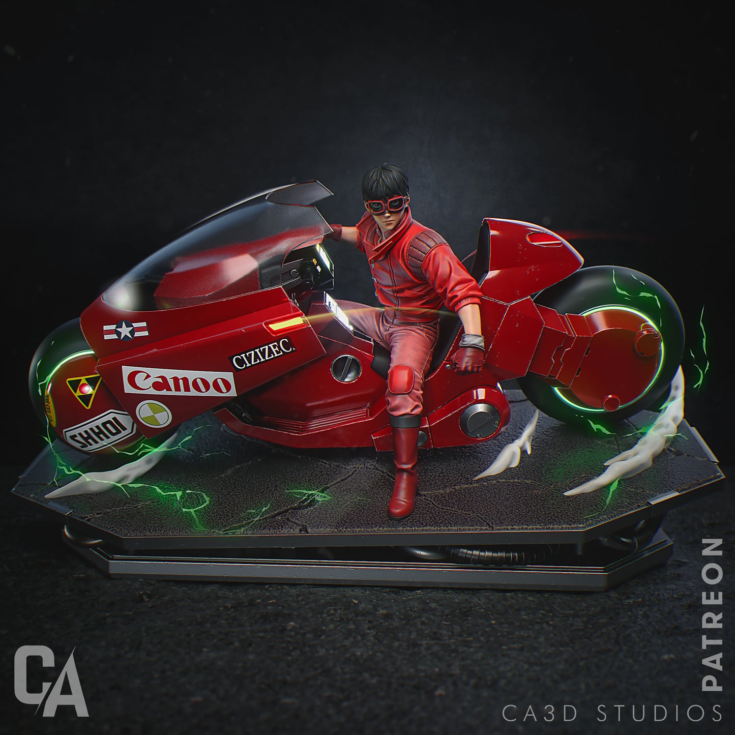 Shotaro Kaneda Statue