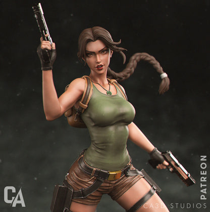 Lara Croft Statue