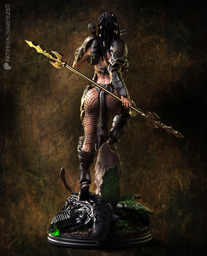 Machiko Noguchi - Predator Statue