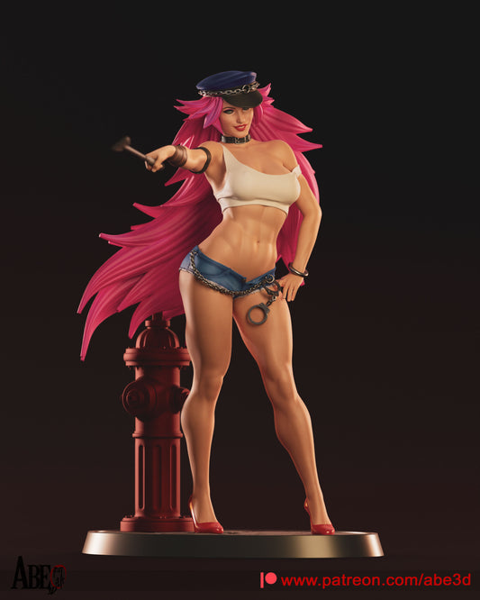 Poison (Street Fighter) Statue