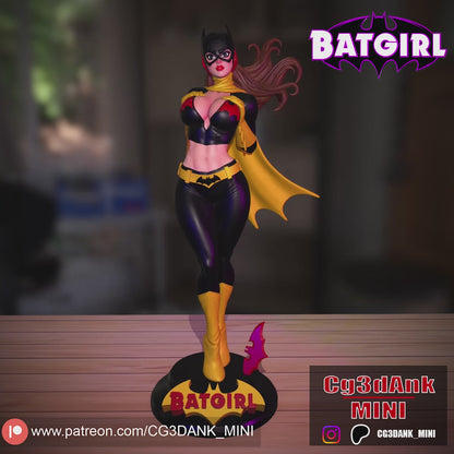 Bat Girl Statue