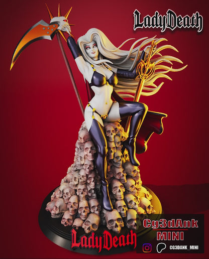 Lady Death Statue