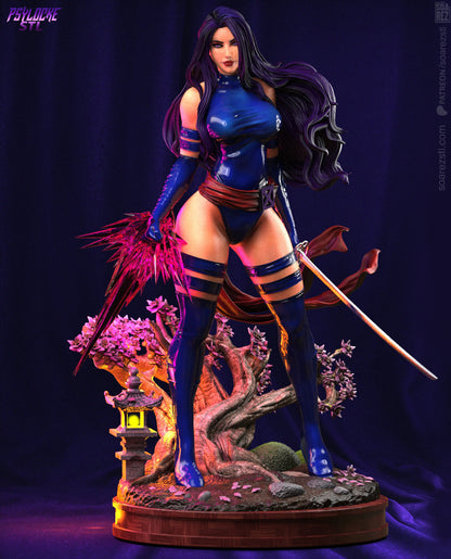 Psylocke Statue