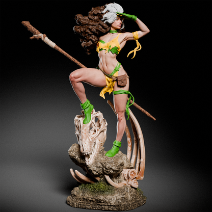 Rogue Savage Statue