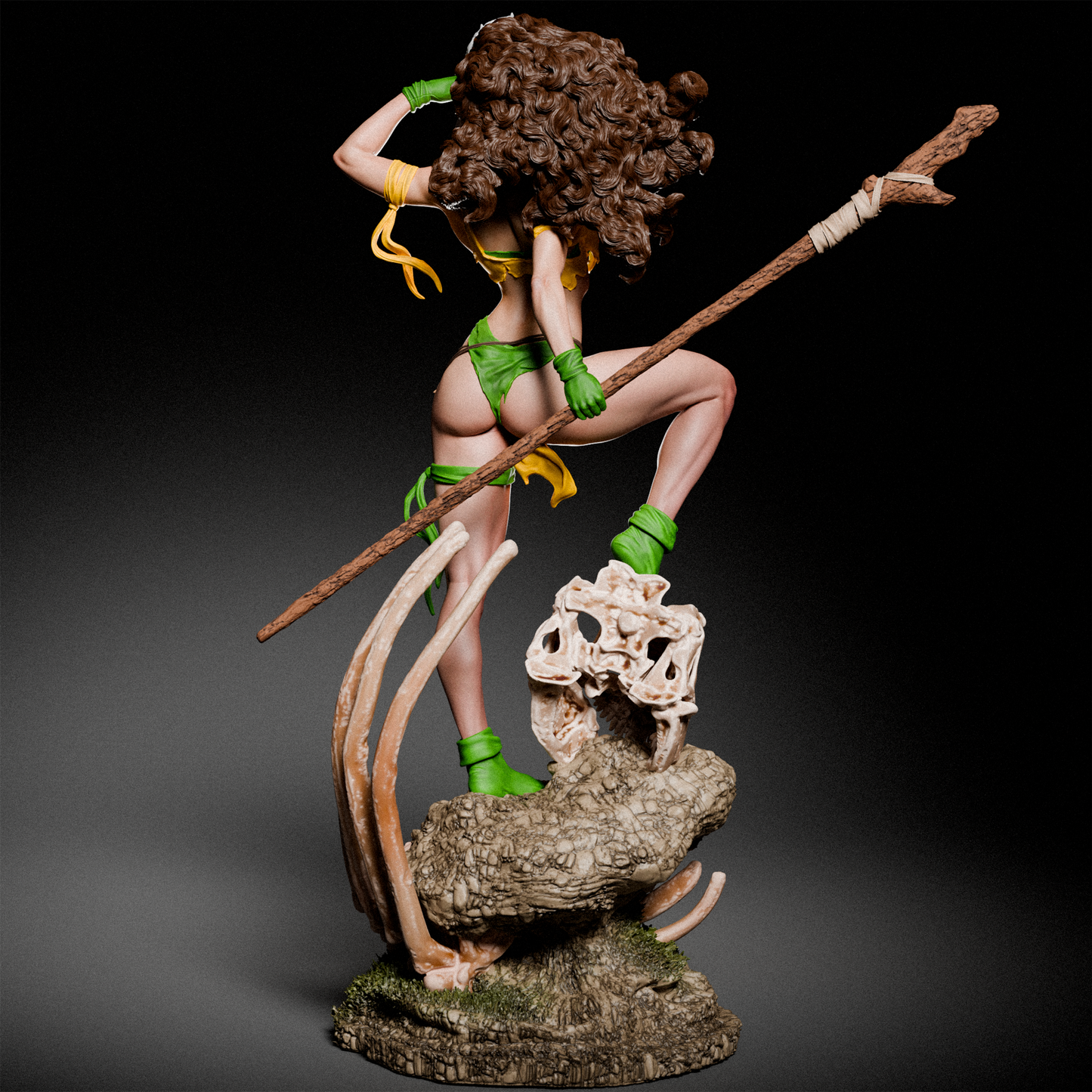 Rogue Savage Statue