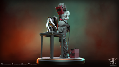 Saskia v2 Statue