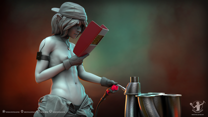 Saskia v2 Statue