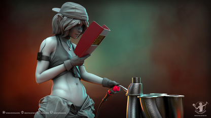 Saskia v2 Statue