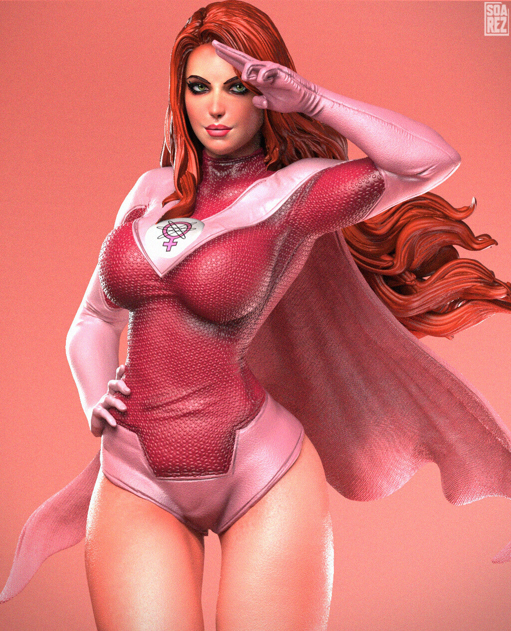 Atom Eve Statue