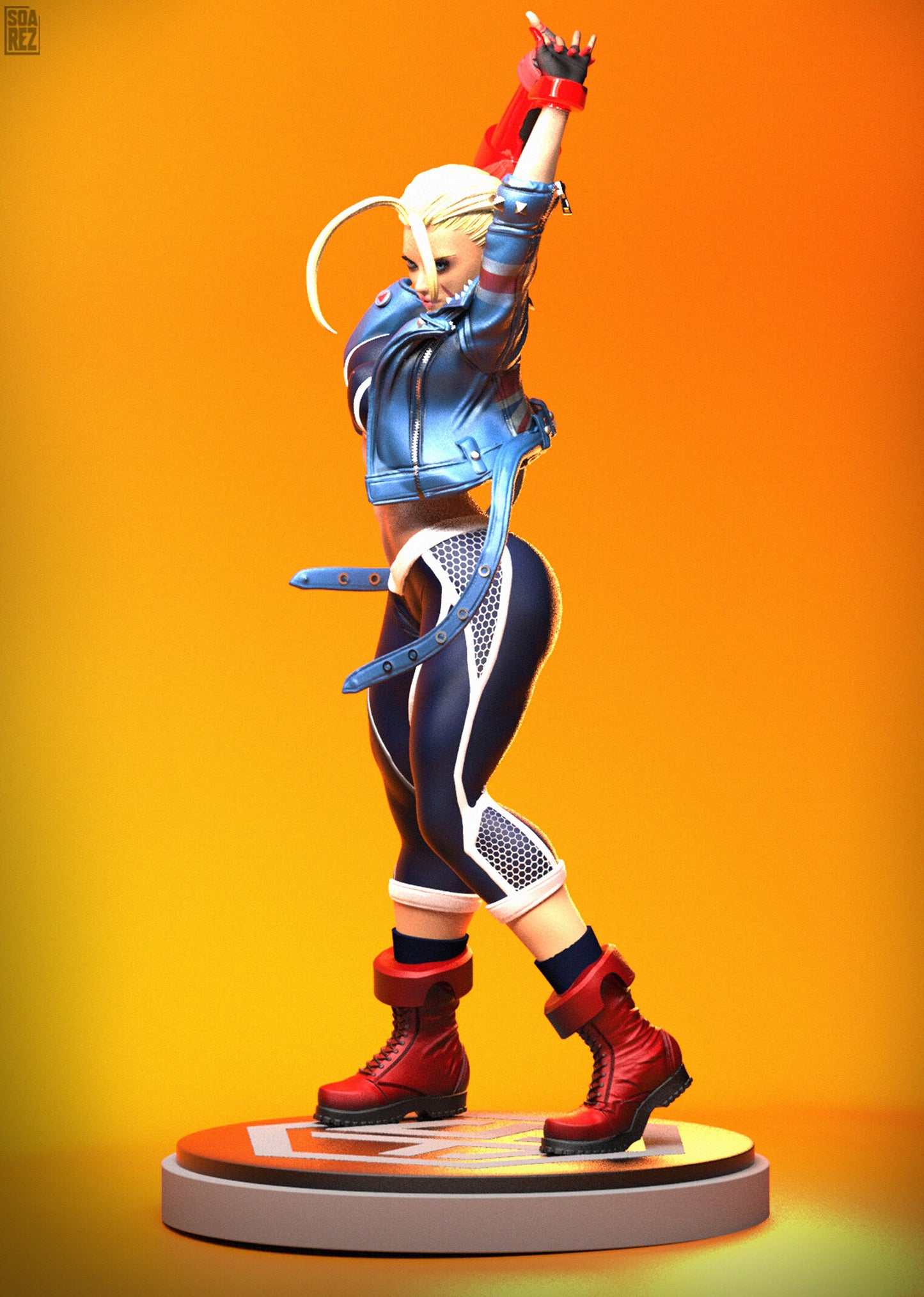 Cammy White SF6 Statue