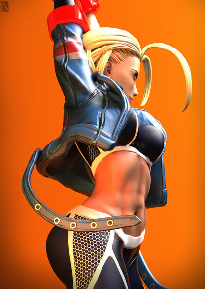 Cammy White SF6 Statue