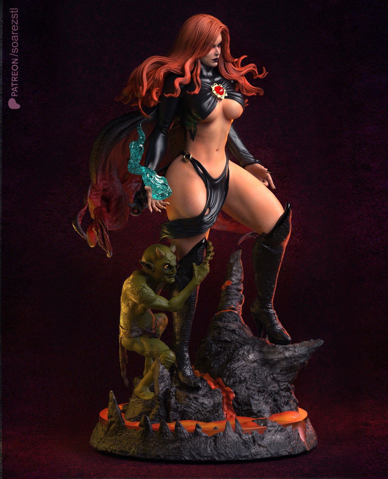 Goblin Queen Statue