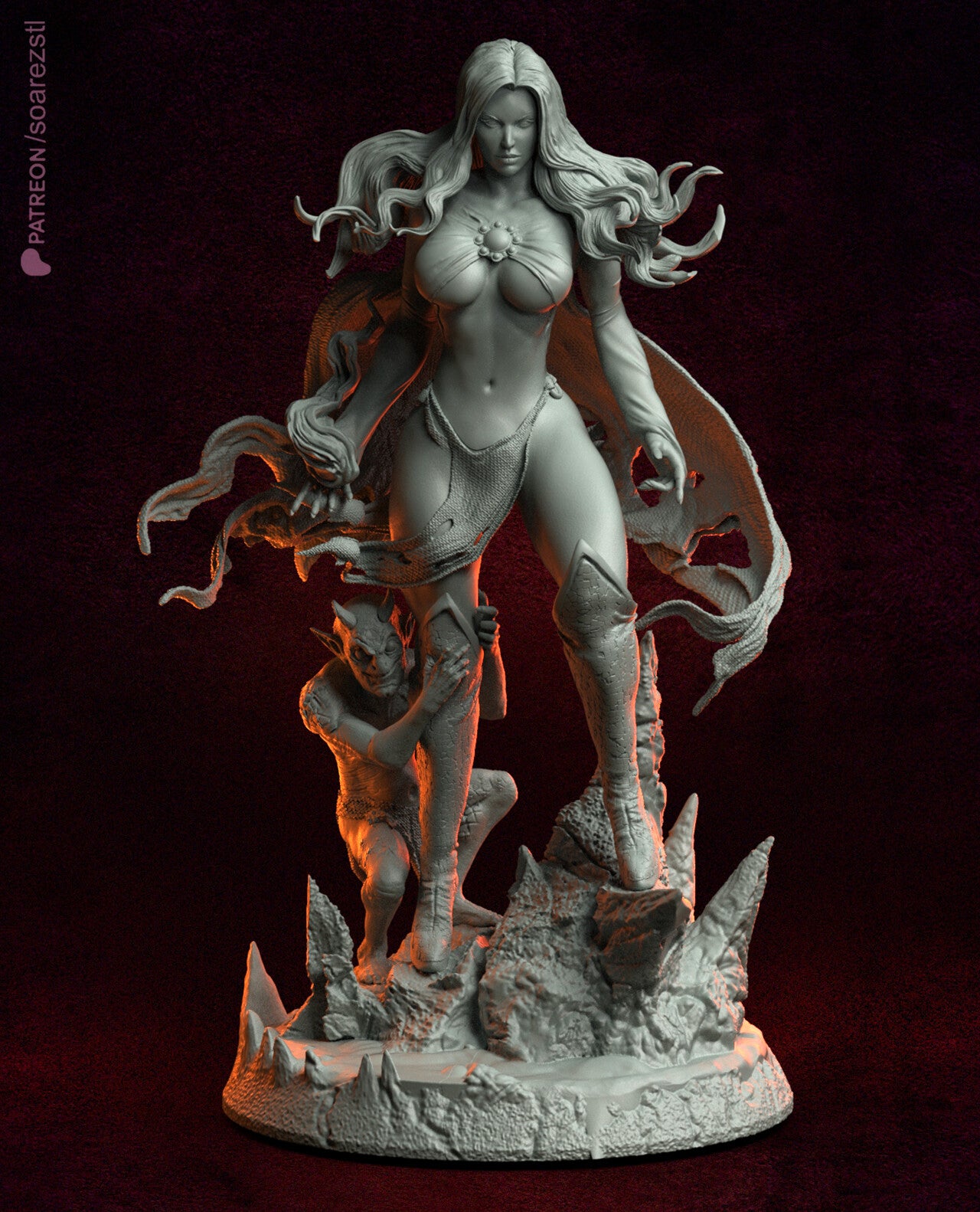 Goblin Queen Statue