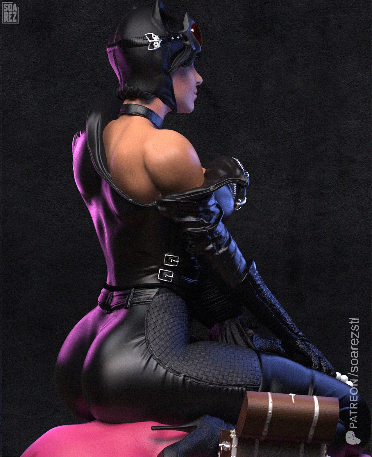 Catwoman Statue