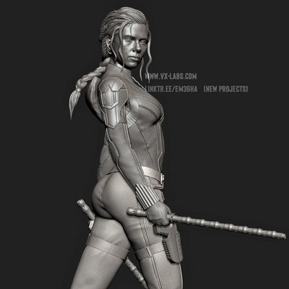 Black Widow 2021 Statue