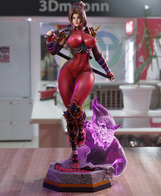 Taki (Soul Calibur) Statue